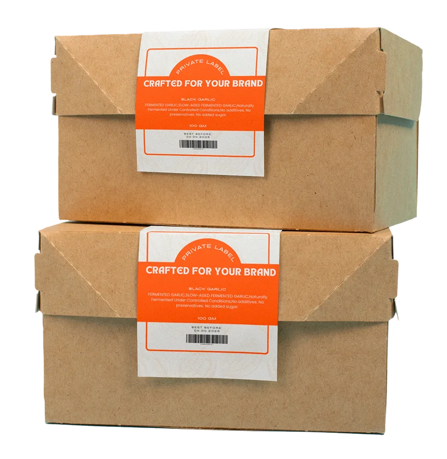 Private Label Boxes​ For Black Garlic